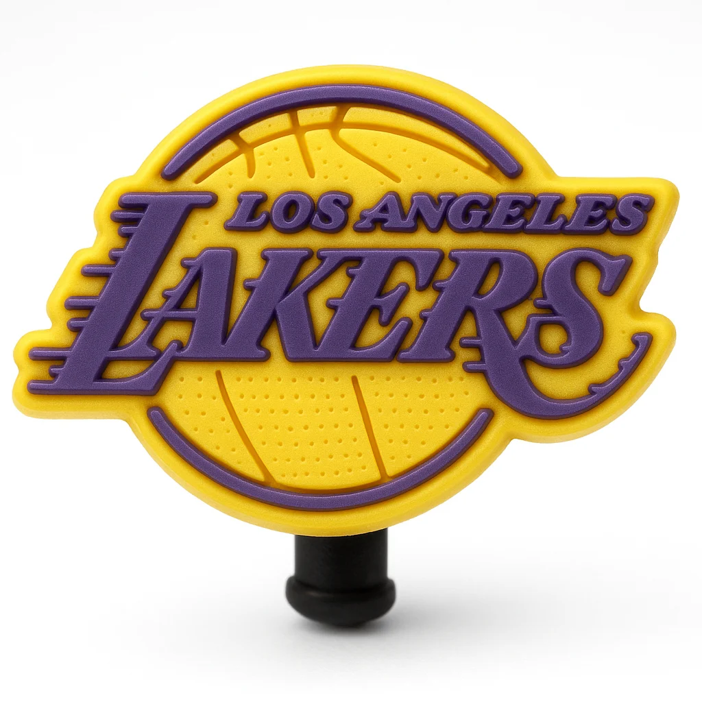 Los Angeles Lakers Logo Shoe For Jibbitz-Crocs Charms