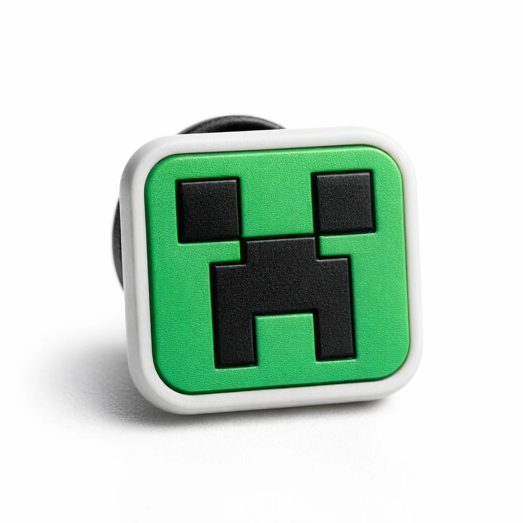 Creeper Minecraft For Jibbitz-Crocs Charms