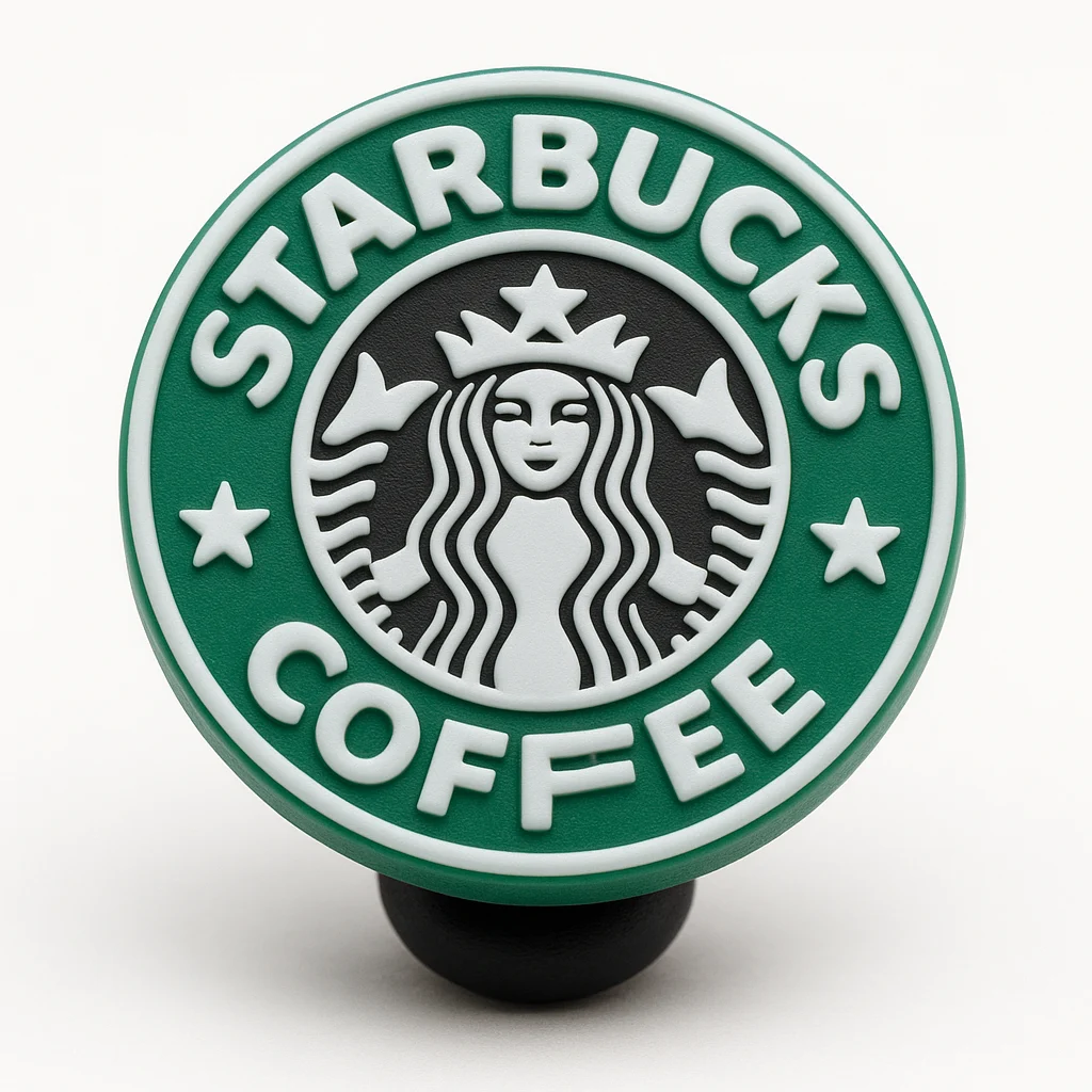 Coffee Logo For Jibbitz-Crocs Charms