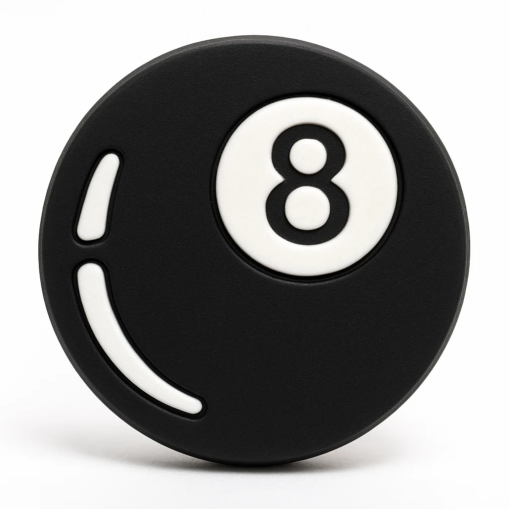 8 Ball Shoe Charm For Jibbitz-Crocs Charms