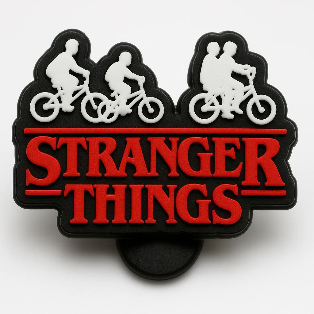 Stranger Things Logo Shoe Charm For Jibbitz-Crocs Charms