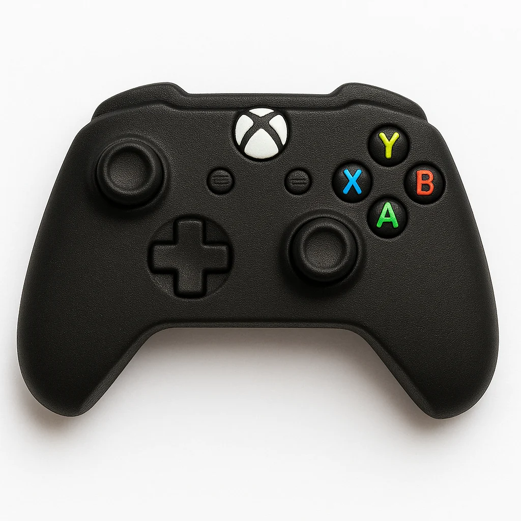 Black XBOX Controller Jibbitz-Crocs Charms