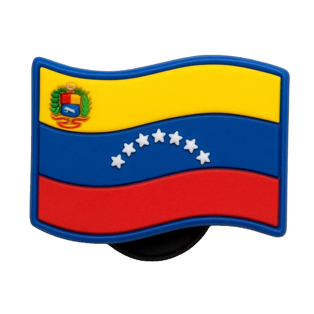 Venezuela Country Flag For Crocs & Jibbitz Charms