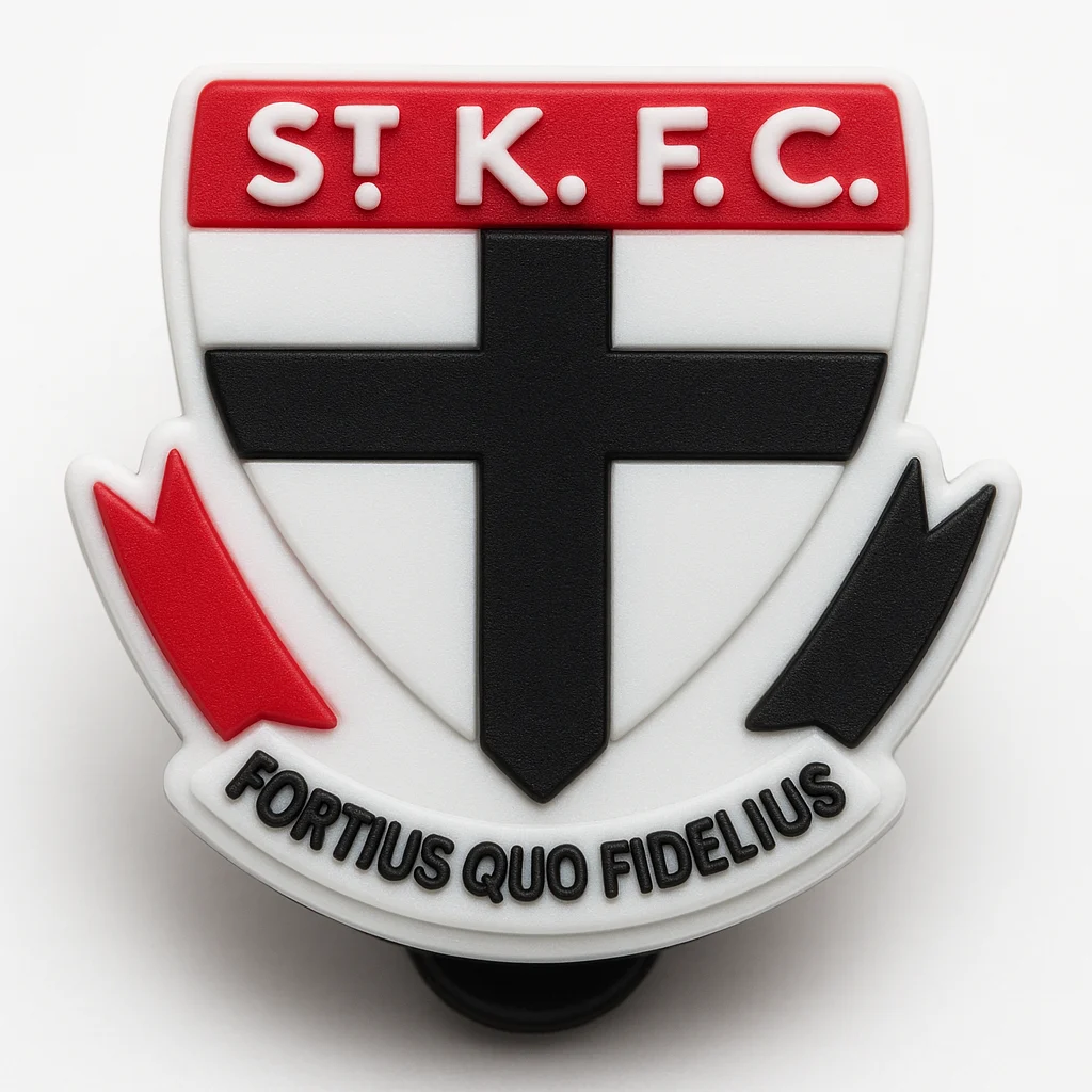 St Kilda Saints Logo For Jibbitz-Crocs Charms