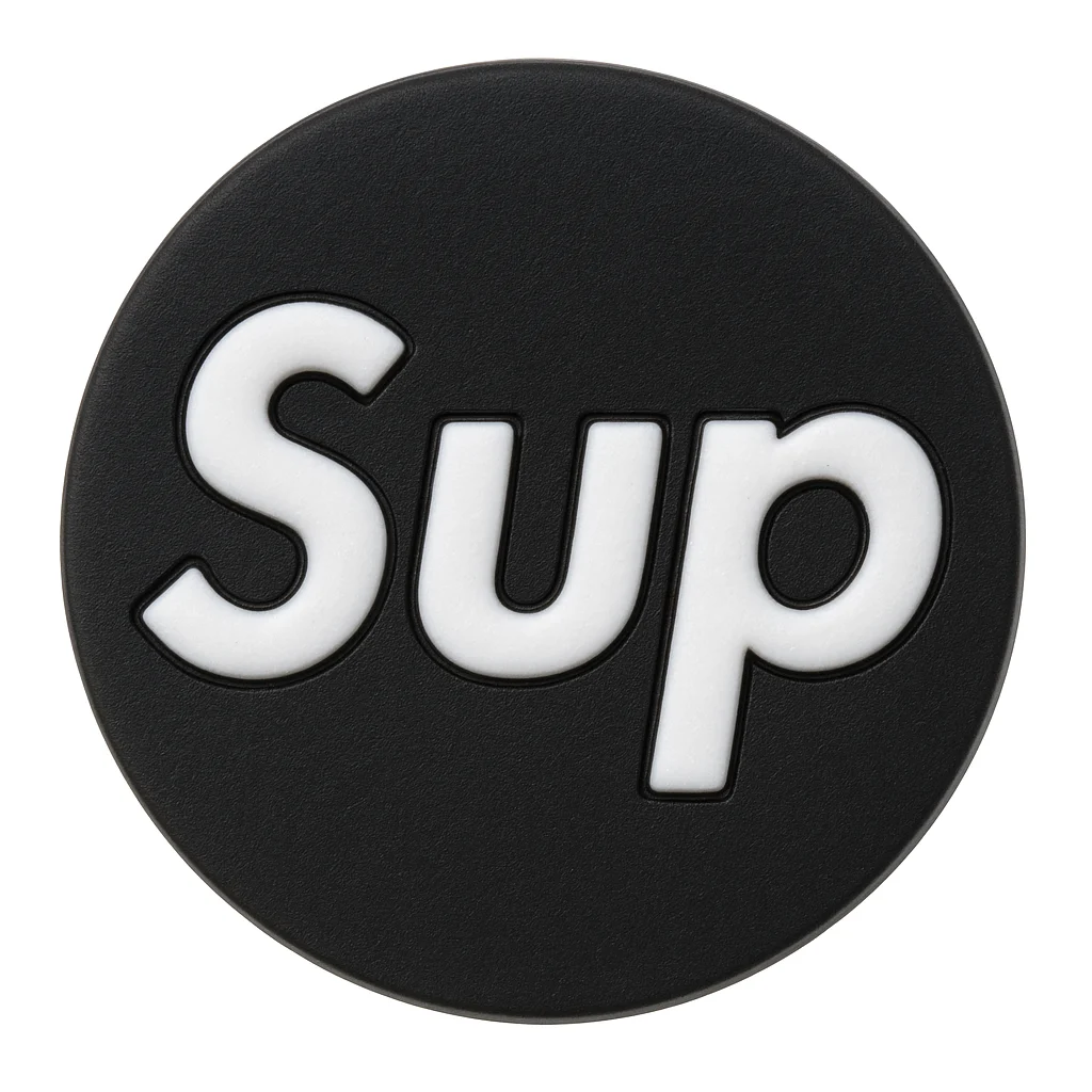 Supreme Logo Style For Jibbitz-Crocs Charms