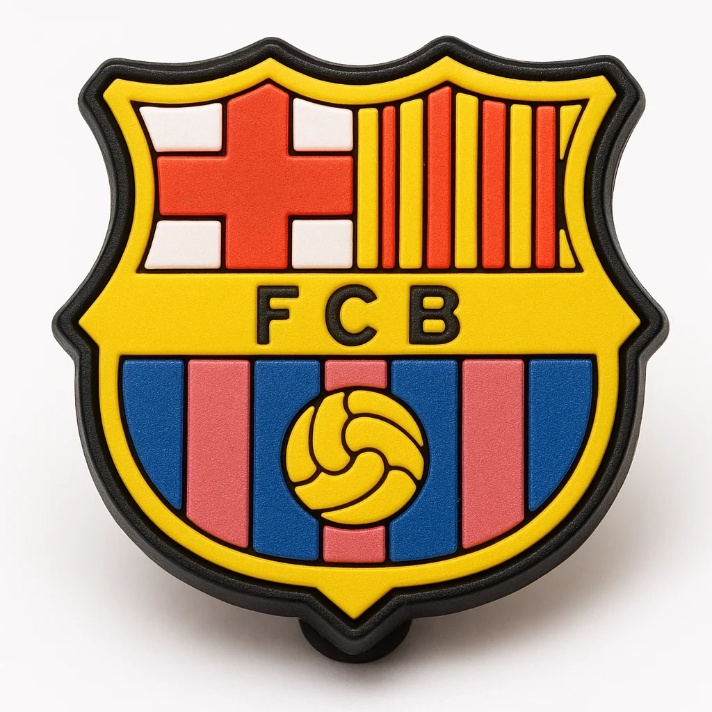 FC Barcelona Crest For Jibbitz-Crocs Charms