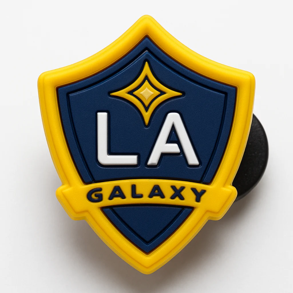 LA Galaxy Crest For Jibbitz-Crocs Charms