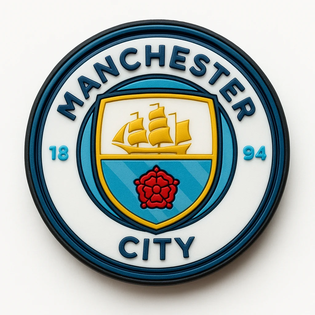 Manchester City Crest For Jibbitz-Crocs Charms