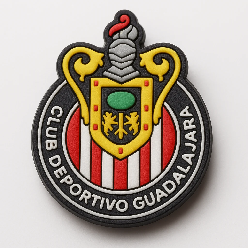 Club Deportivo Guadalajara Crest For Jibbitz-Crocs Charms