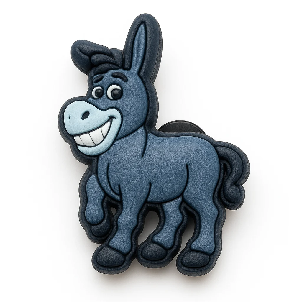 Cartoon Donkey For Jibbitz-Crocs Charms