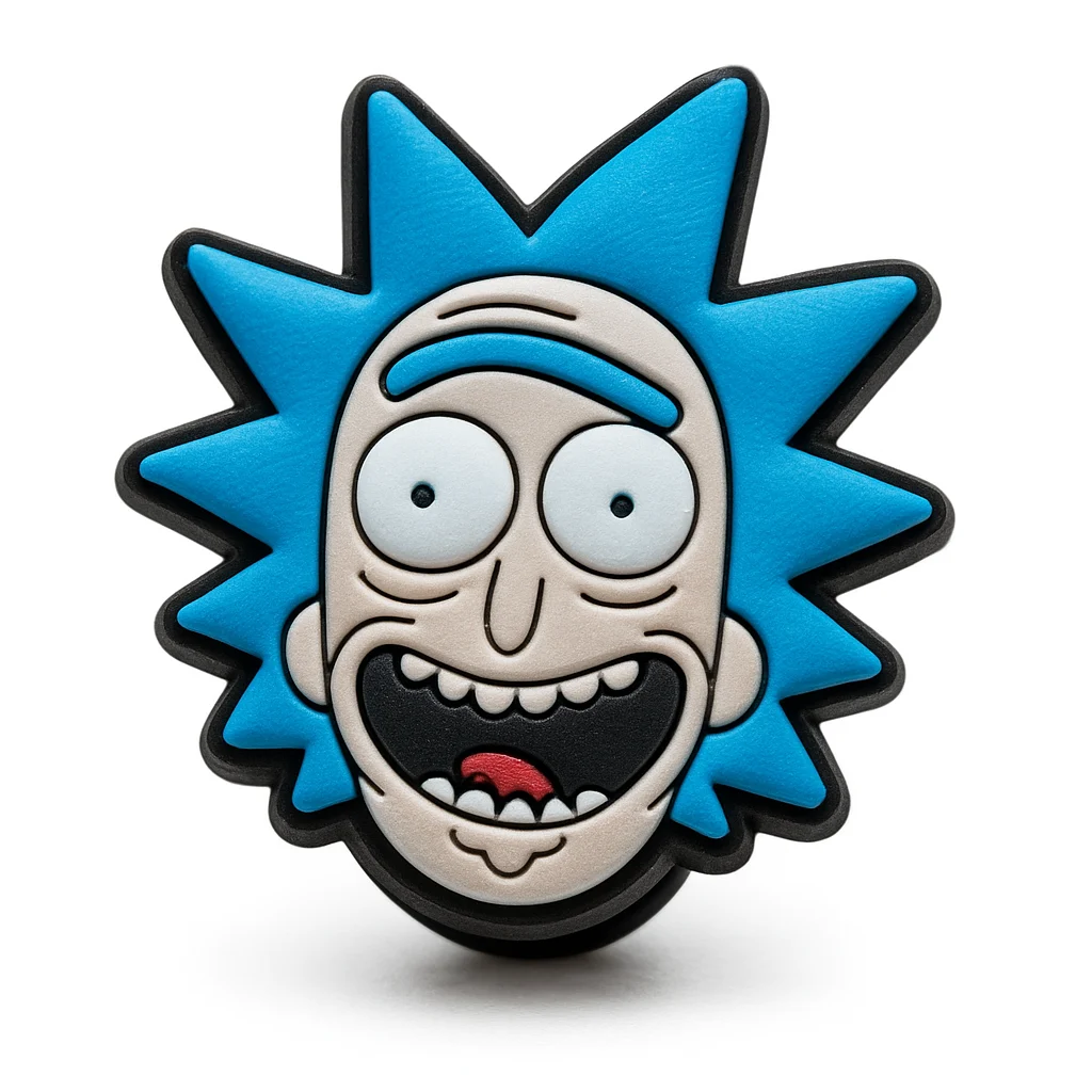 Rick Sanchez Face For Jibbitz-Crocs Charms