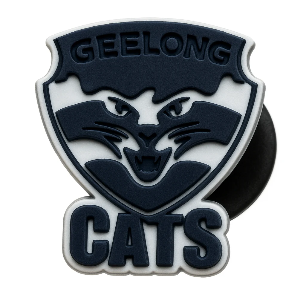 Geelong Cats For Jibbitz-Crocs Charms