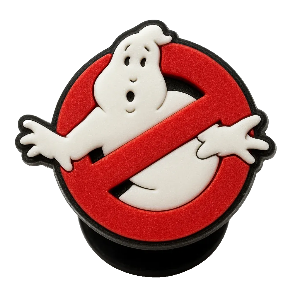 Ghostbusters Logo For Jibbitz-Crocs Charms