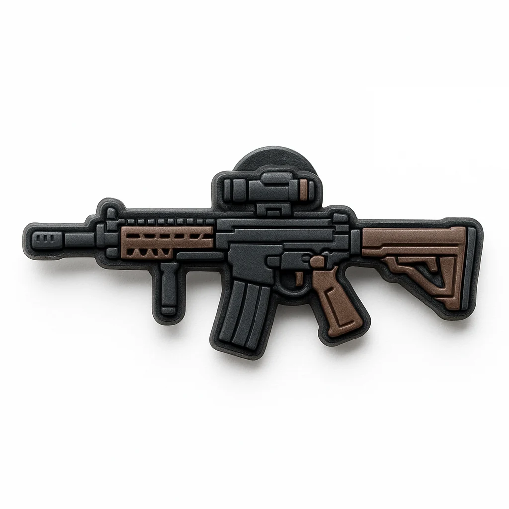 Heavy Machine Gun For Jibbitz-Crocs Charms