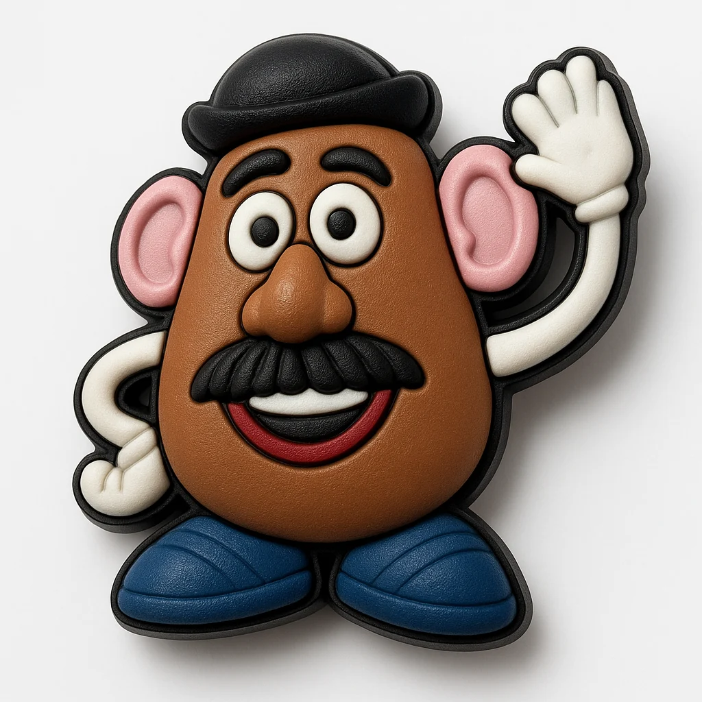 Mr Potato Head For Jibbitz-Crocs Charms