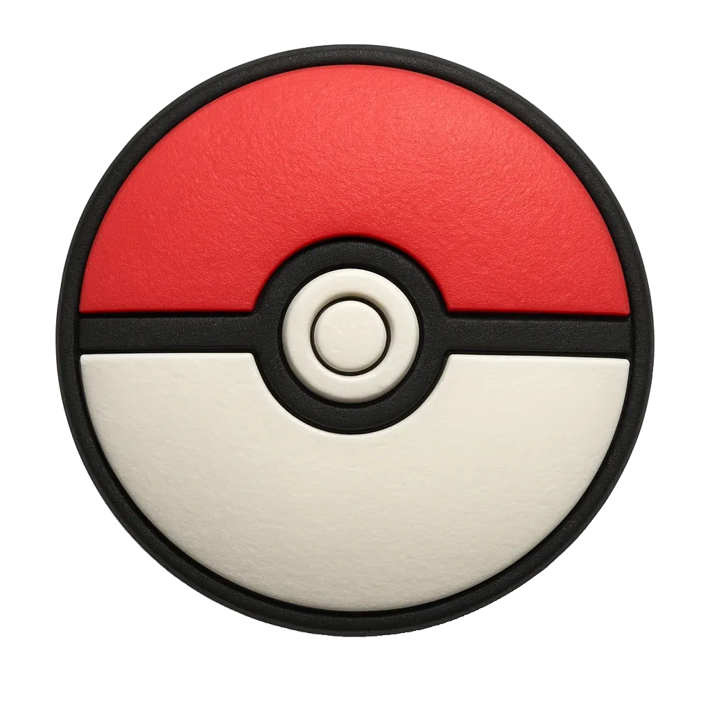 Pokeball For Jibbitz-Crocs Charms