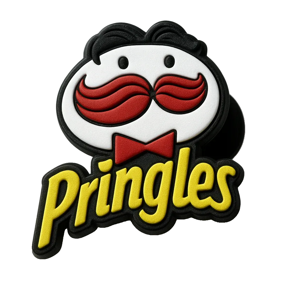 Pringles Logo For Jibbitz-Crocs Charms