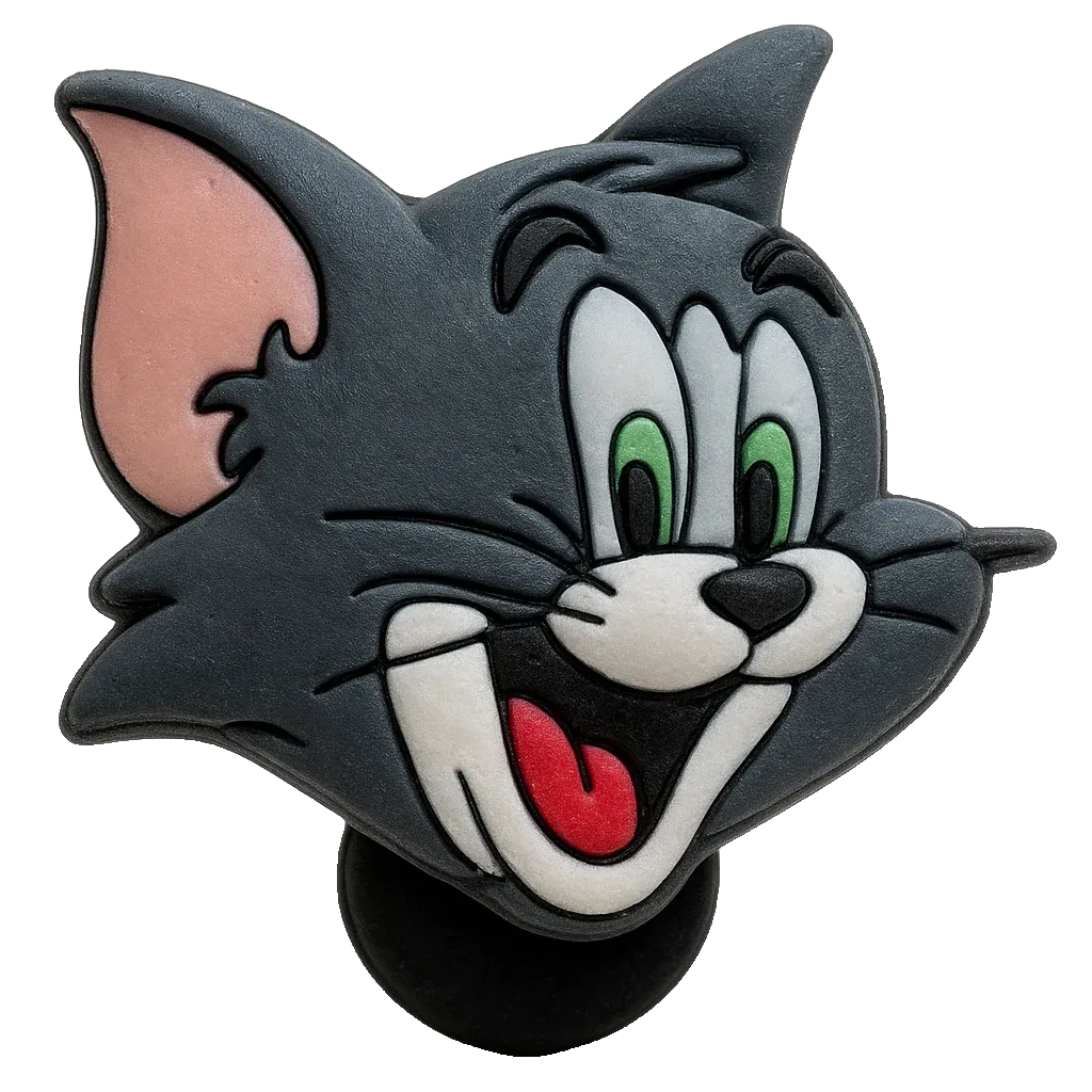 Crocs Charms Tom Cartoon Face Jibbitz croc charm jibbitz shoe accessory