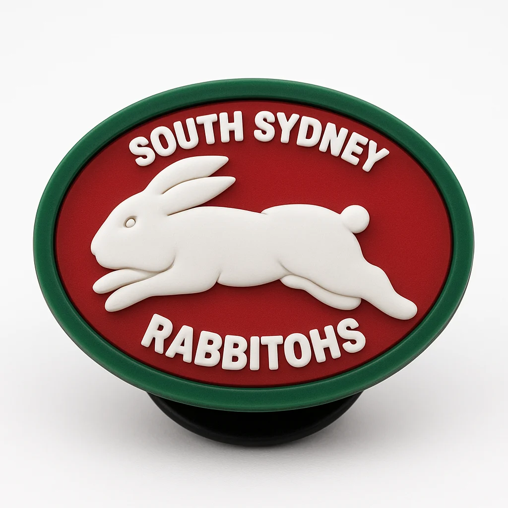 NRL Rabbitohs Football Rugby league Jibbitz-Charms for Crocs