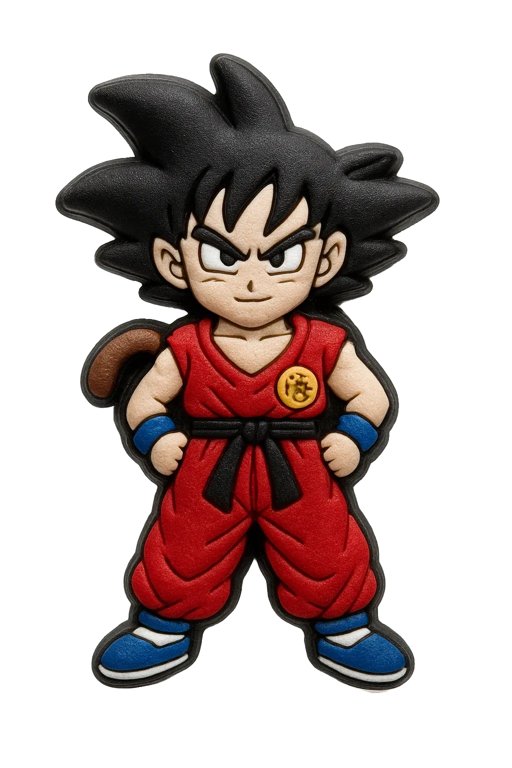 Crocs Charms Goku Dragon Ball Z Red Outfit Charm Jibbitz croc charm jibbitz shoe accessory