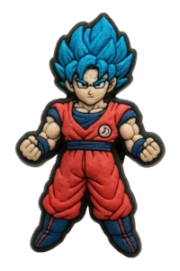 Goku Dragon Ball Z Blue Hair Charm