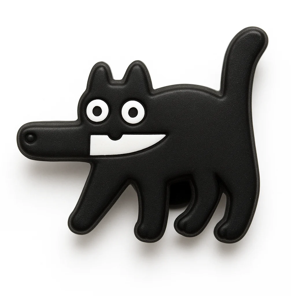 Cat With Knife Animal Jibbitz-Charms for Crocs