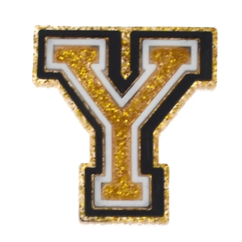 Gold Letter Y For Jibbitz-Crocs Charms