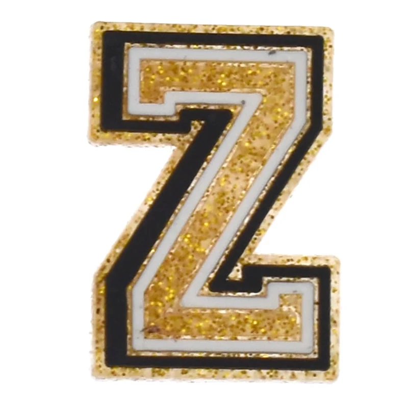 Gold Letter Z For Jibbitz-Crocs Charms