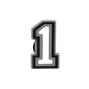 Black 038 White Number 1