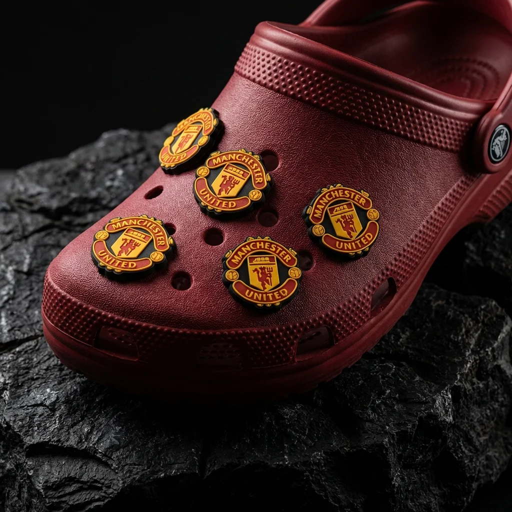 Manchester United Logo For Jibbitz-Crocs Charms