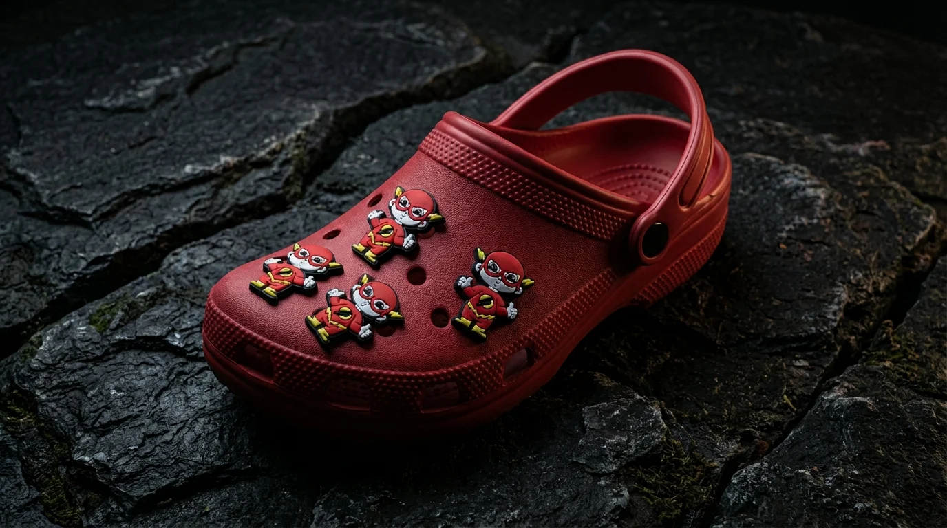 Baby Flash Superhero Cartoon Jibbitz-Charms for Crocs