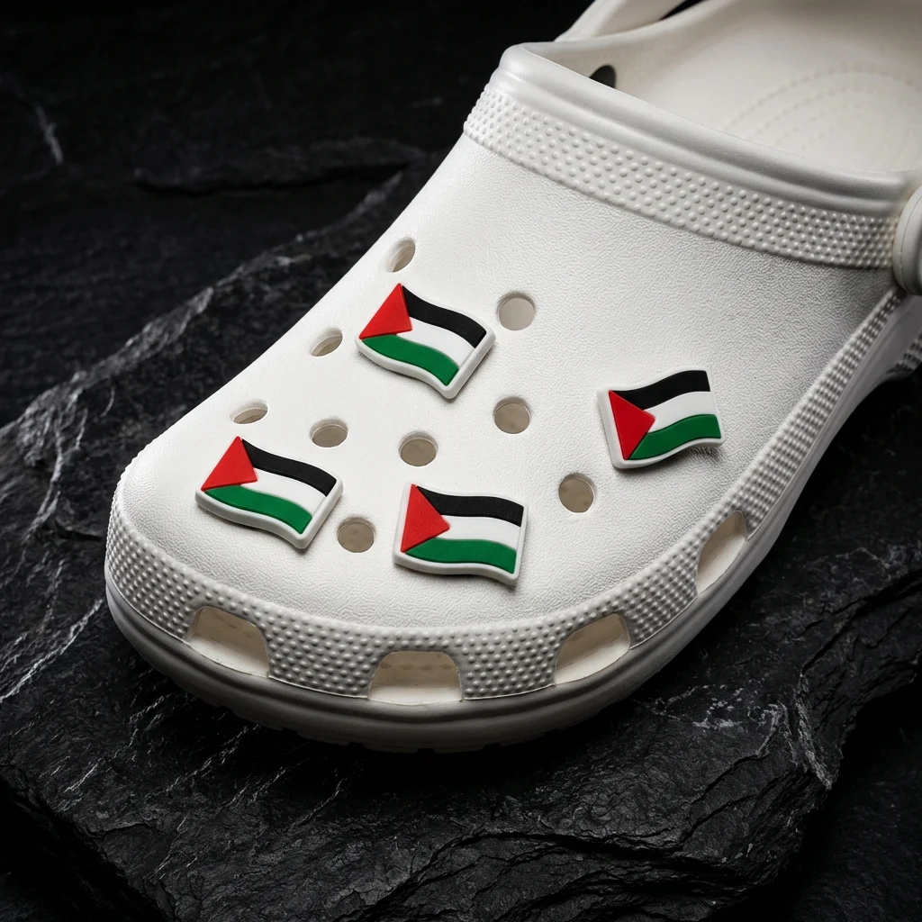 Palestine National Country Flag Jibbitz-Charms for Crocs