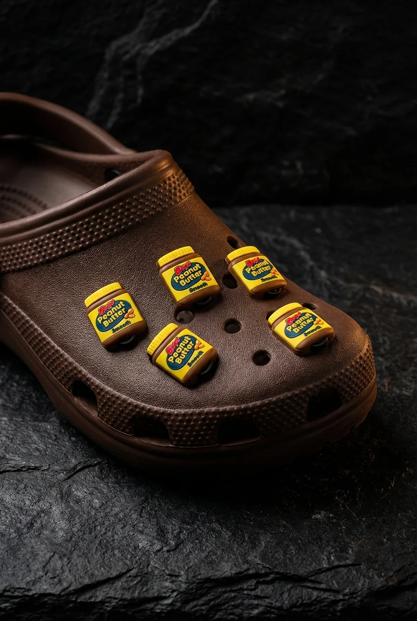 Peanut Butter Jibbitz-Charms for Crocs