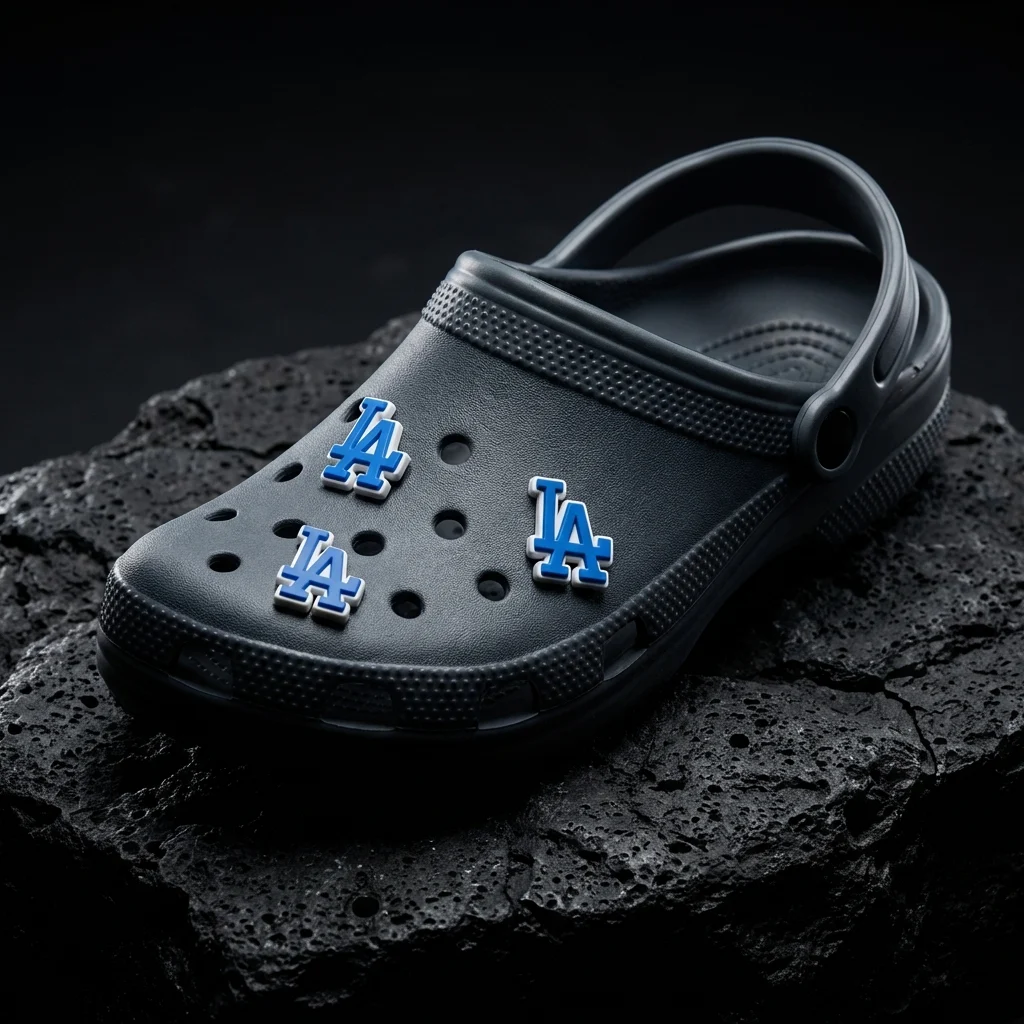 LA Dodgers Logo For Jibbitz-Crocs Charms