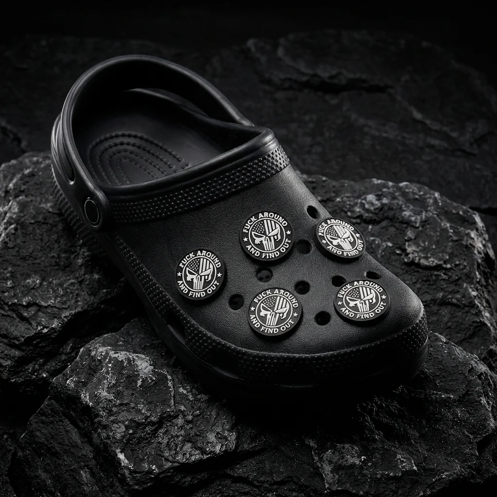 F_ck Around Find Out Skull For Jibbitz-Crocs Charms