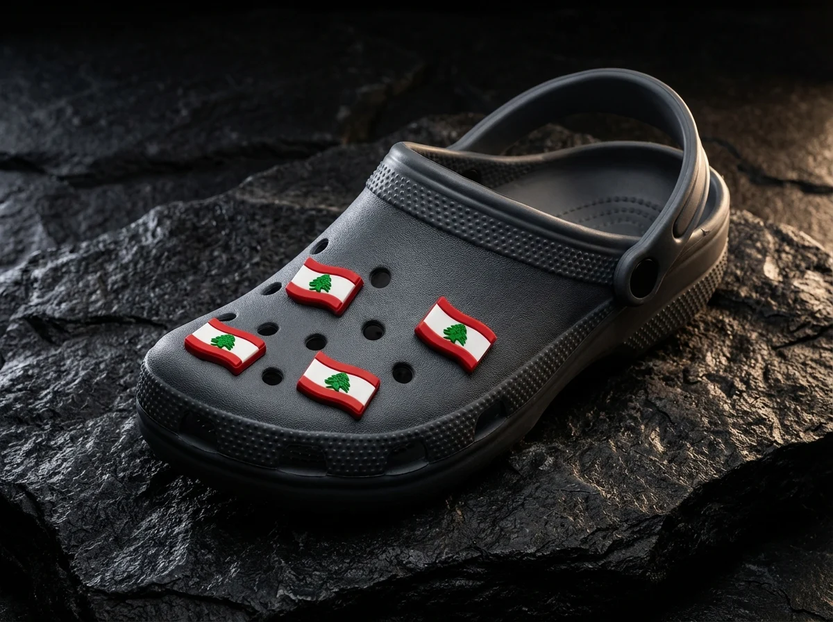 Lebanon Country Flag Jibbitz-Charms for Crocs