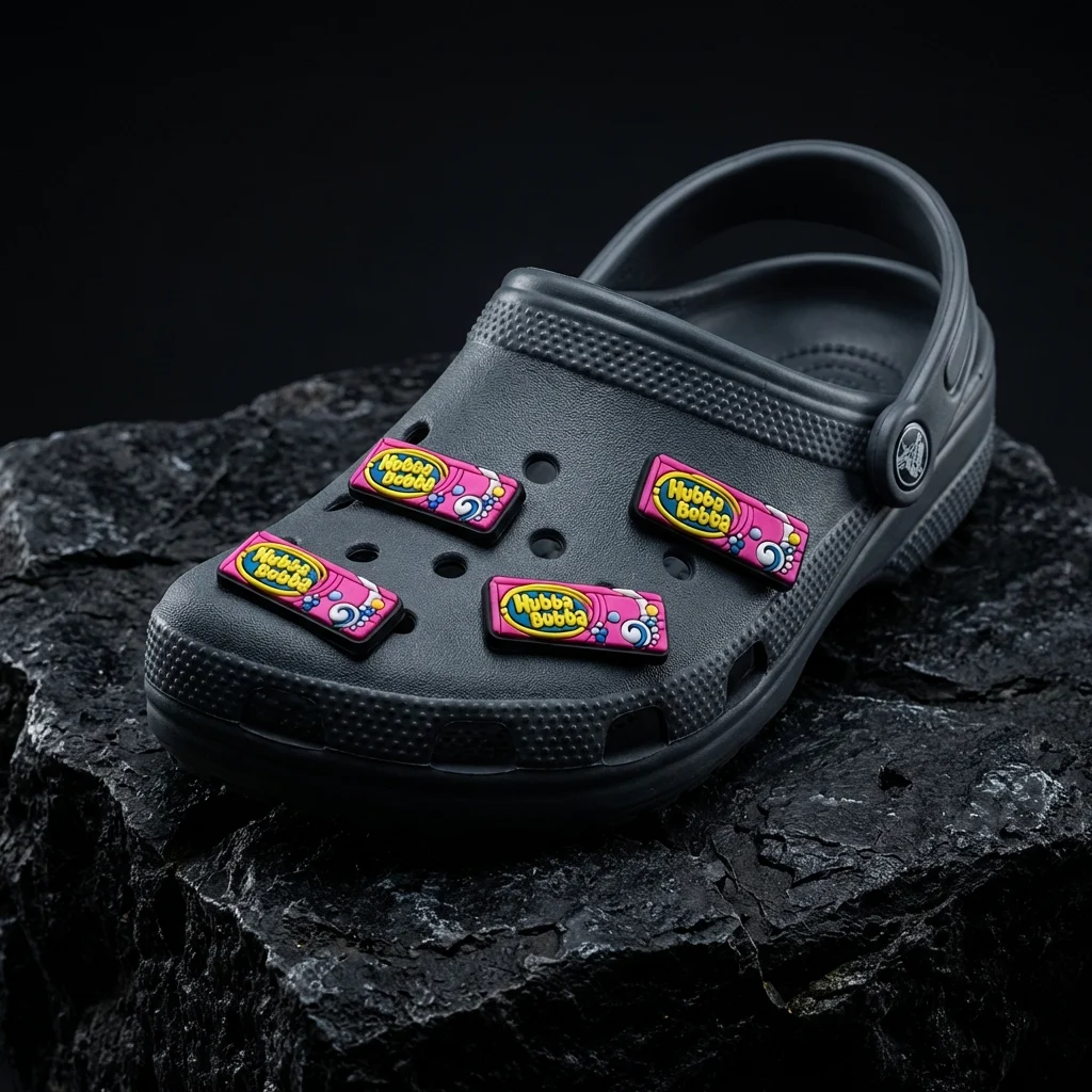 Hubba Bubba Chewing Gum Jibbitz-Charms for Crocs