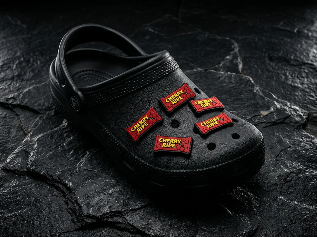 Cherry Ripe Chocolate Australian Jibbitz-Charms for Crocs