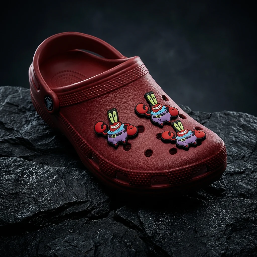 Mr. Krabs Spongebob Cartoon Jibbitz-Charms for Crocs