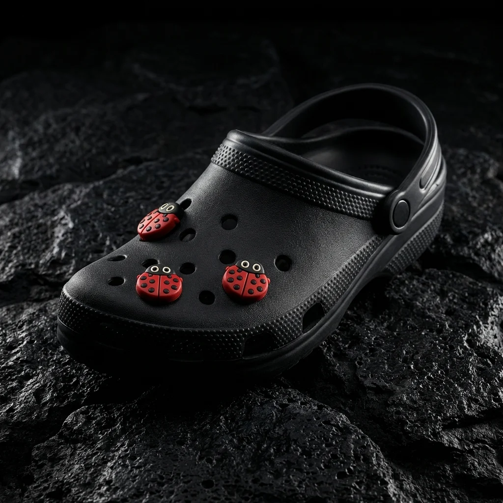 Lady Bug Jibbitz-Charms for Crocs