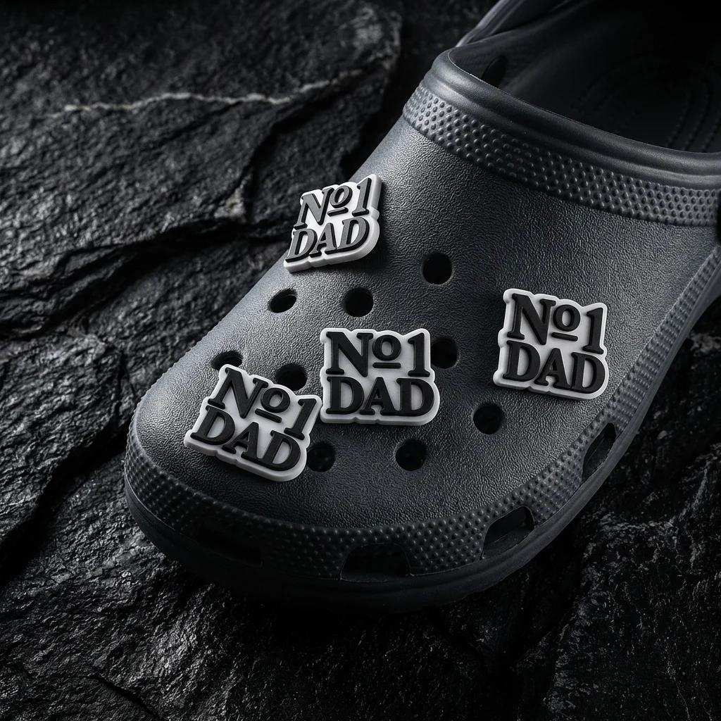 Number #1 Dad Jibbitz-Charms for Crocs