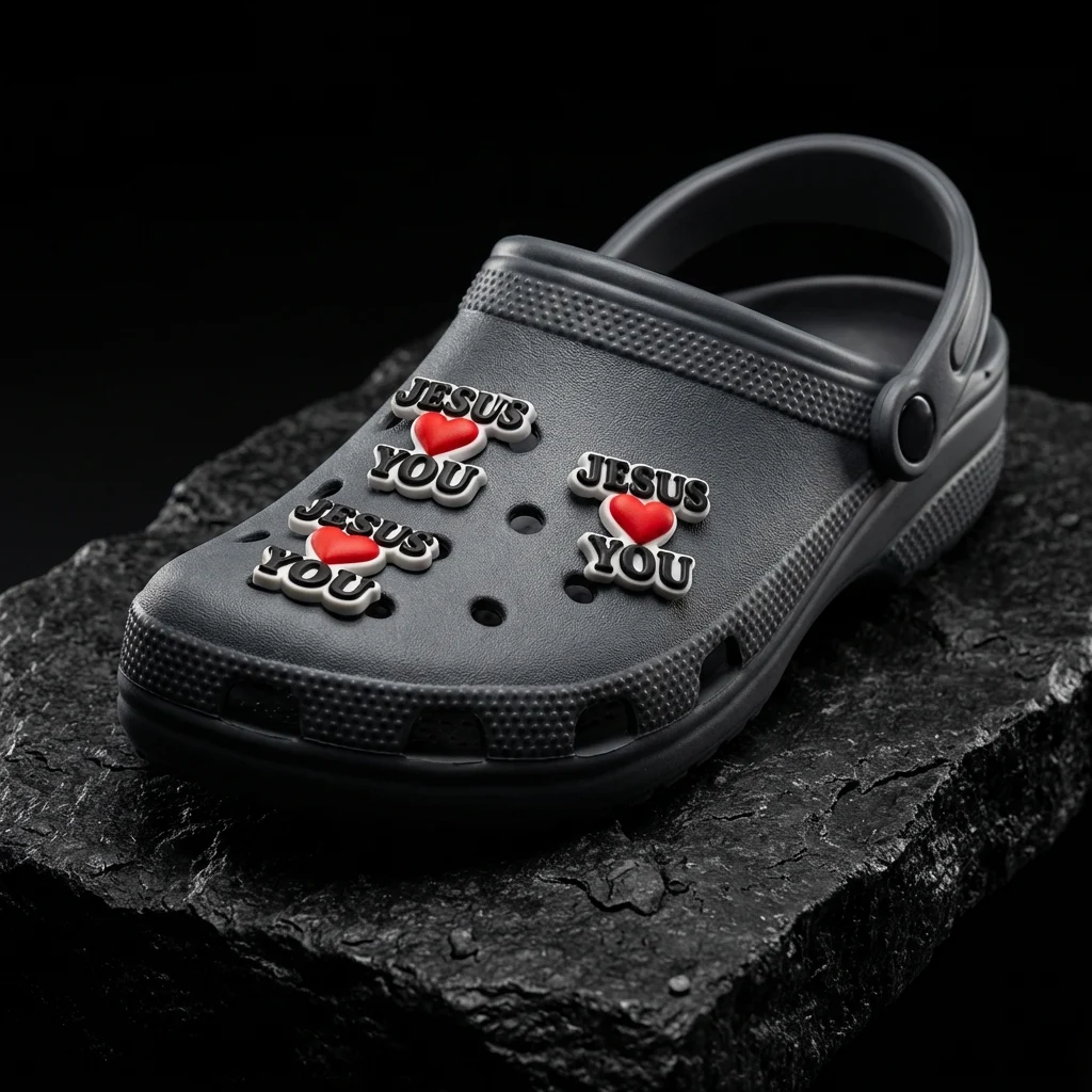 Jesus Loves You Christian Religious Jibbitz-Charms for Crocs