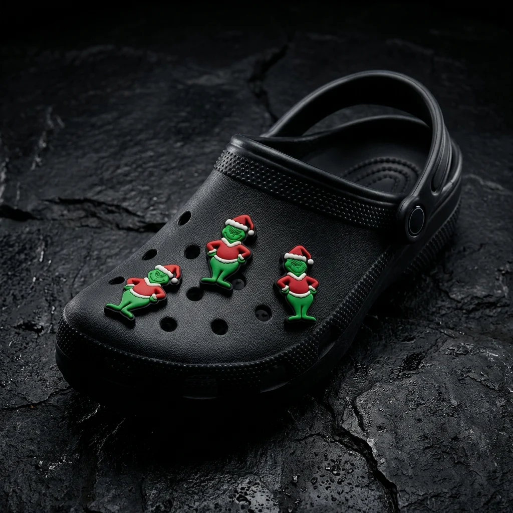 Christmas Grinch Jibbitz-Charms for Crocs