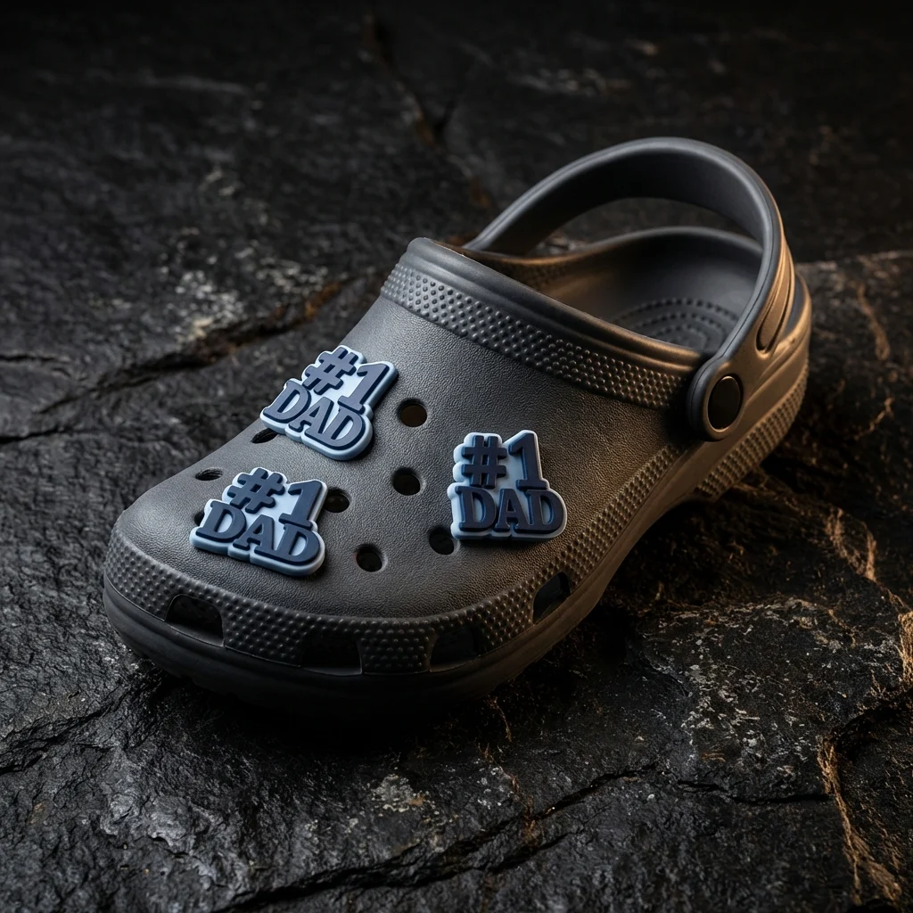 Fathers Day #1 Dad Jibbitz-Charms for Crocs
