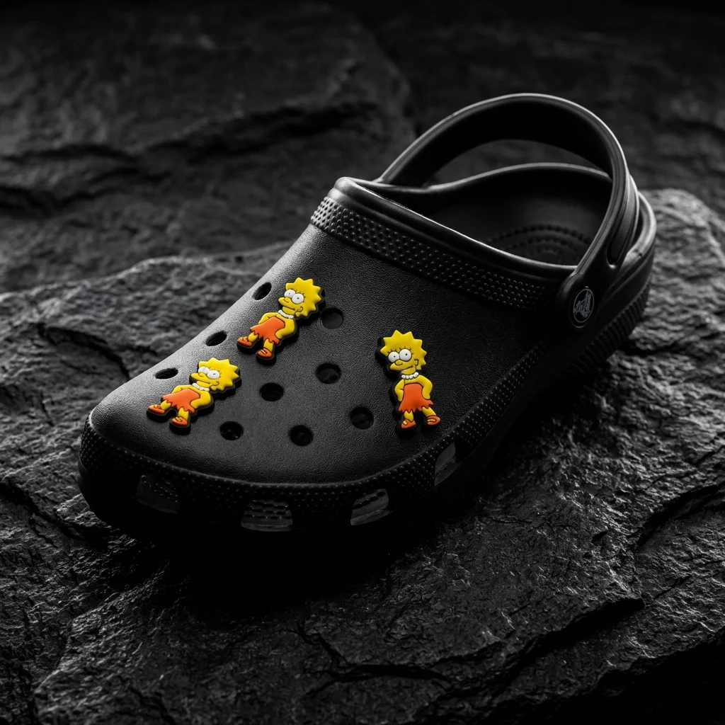 Lisa Simpson Cartoon Jibbitz-Charms for Crocs