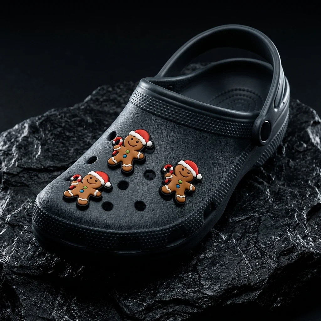 Gingerbread Man Christmas Jibbitz-Charms for Crocs