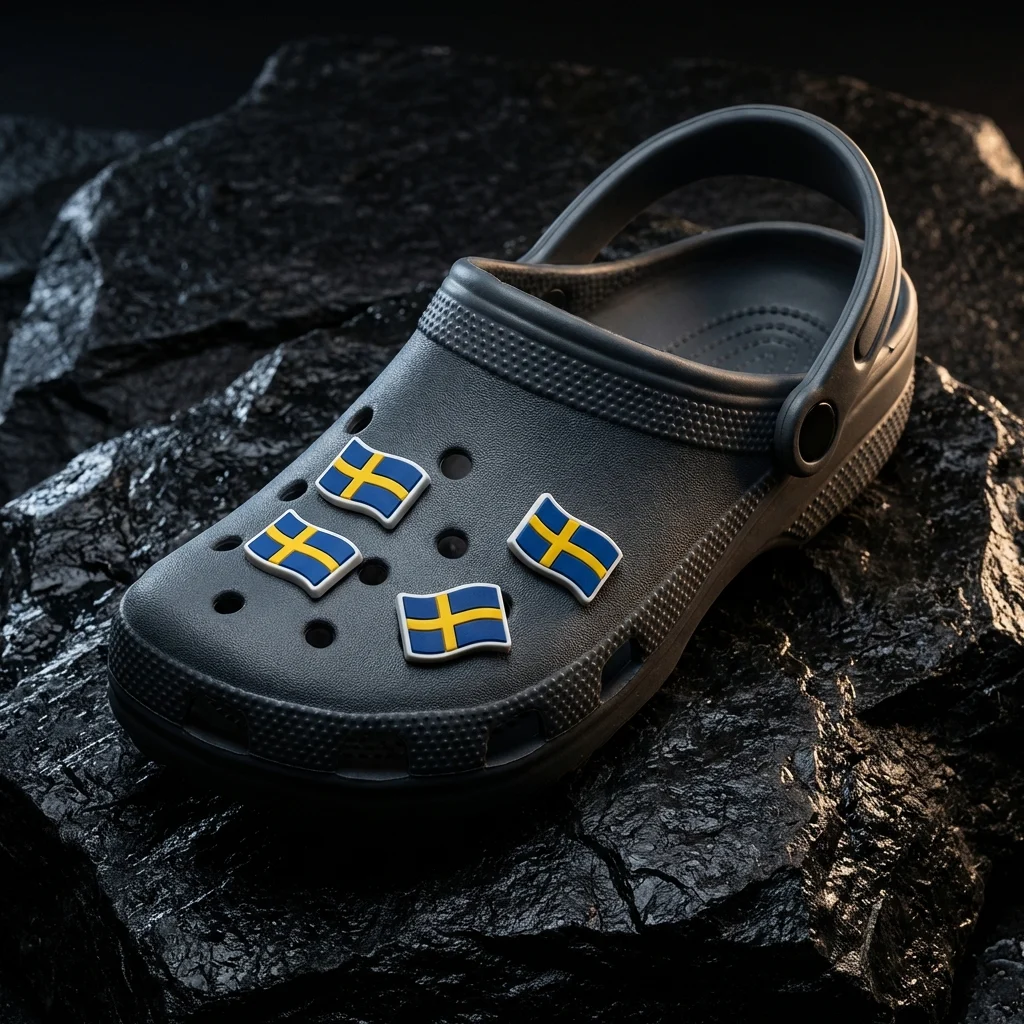Sweden Country Flag Jibbitz-Charms for Crocs