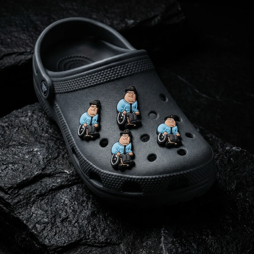 Joe Family Guy Jibbitz-Charms for Crocs