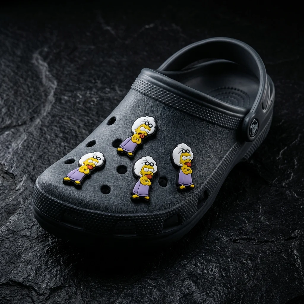 Shower Time! Maggie Simpson Jibbitz-Charms for Crocs