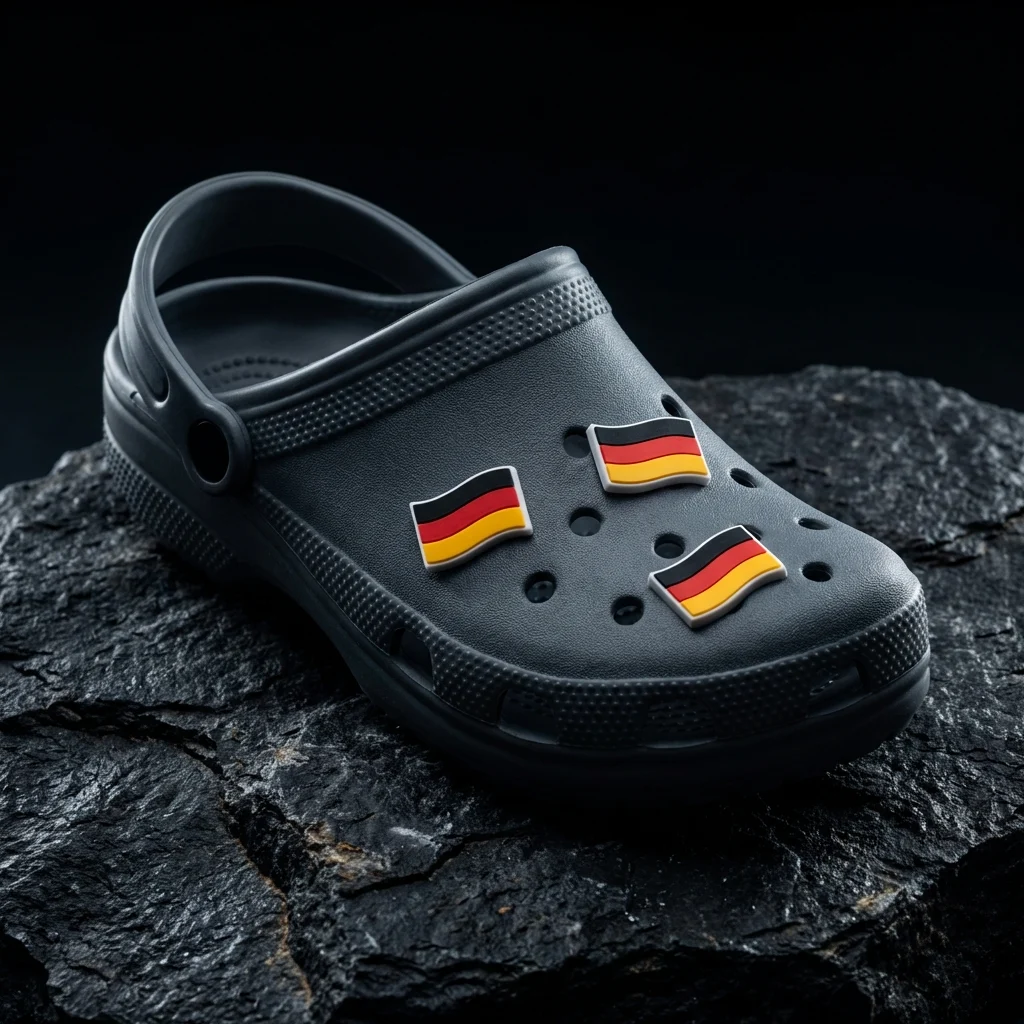 Germany National Country Flag Jibbitz-Charms for Crocs